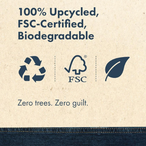 Notebook made from Repurposed Denim & Banana Plant Fibres - Bobbin Heads