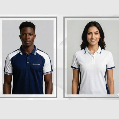 Sports Polo Shirt, Padel / Tennis / Park Run / Net-Ball/ Cricket - Bobbin Heads