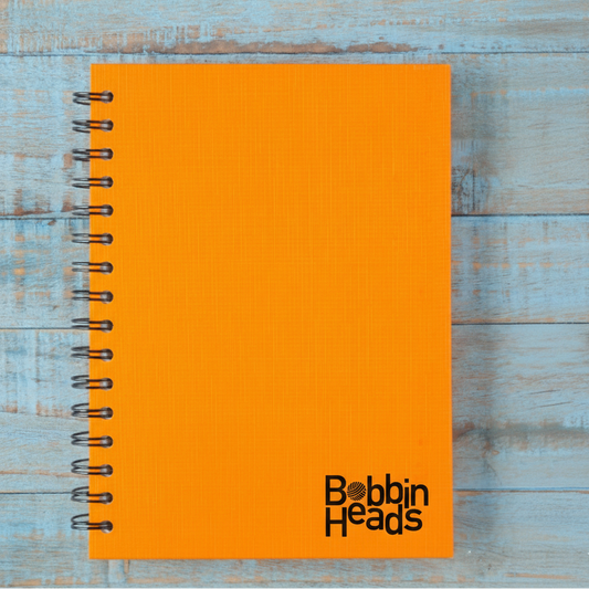 Twin-Wire A5 notebook - Bobbin Heads